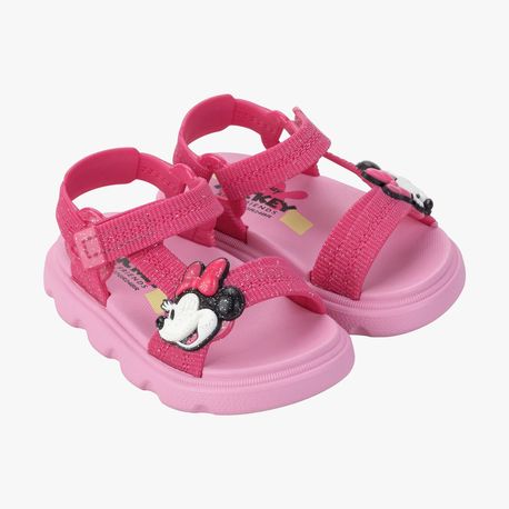 SANDALIA PAPETE DISNEY BB MNO MNA 23160 BF389-ROSA/ROSA 26/27