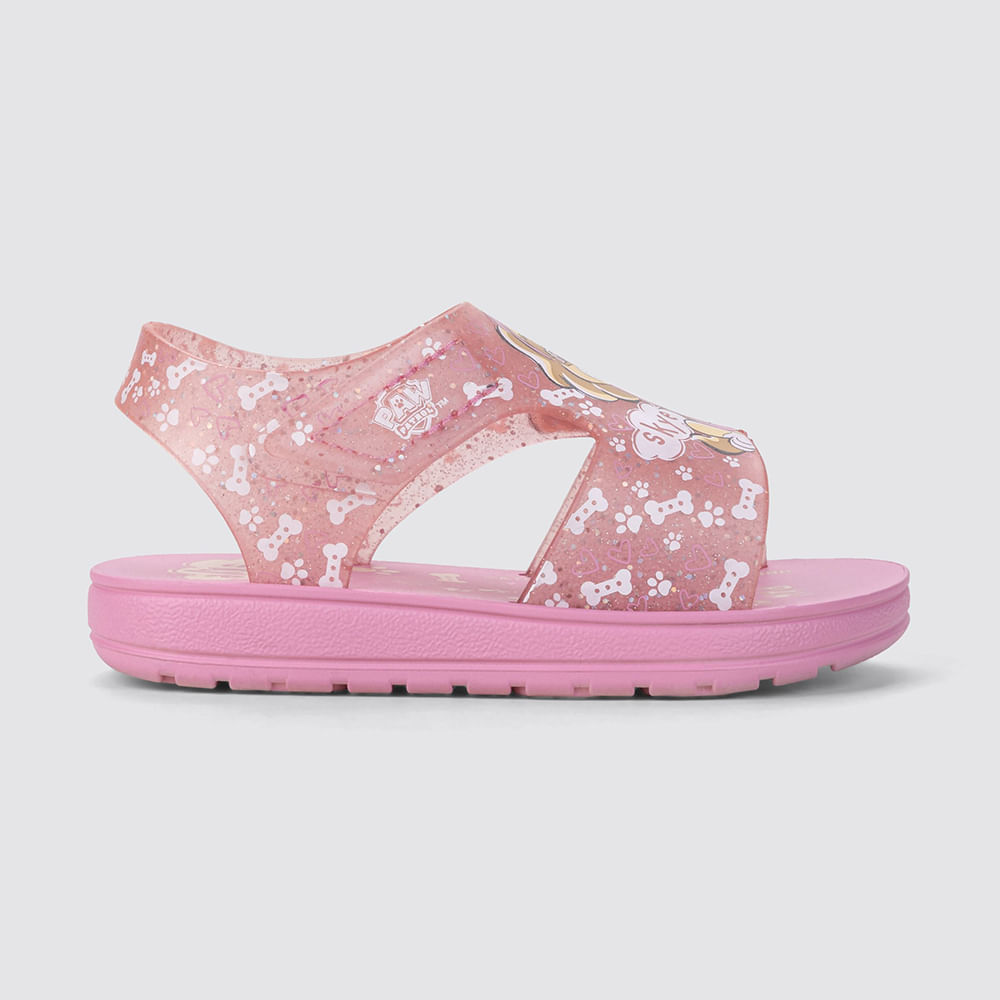 PAPETE BB MNA MNO PATRULHA CANINA BRINDE 23075 BF724 - ROSA / ROSA GLITTE 19