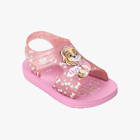 PAPETE BB MNA MNO PATRULHA CANINA BRINDE 23075 BF724 - ROSA / ROSA GLITTE 19