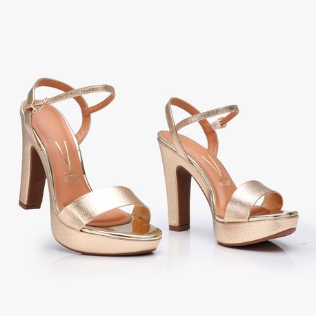 SAND SALTO METAL 6292200/MET DOURADO 36