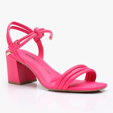 SANDALIA SALTO AMARRAR Z9433 01-PINK 36