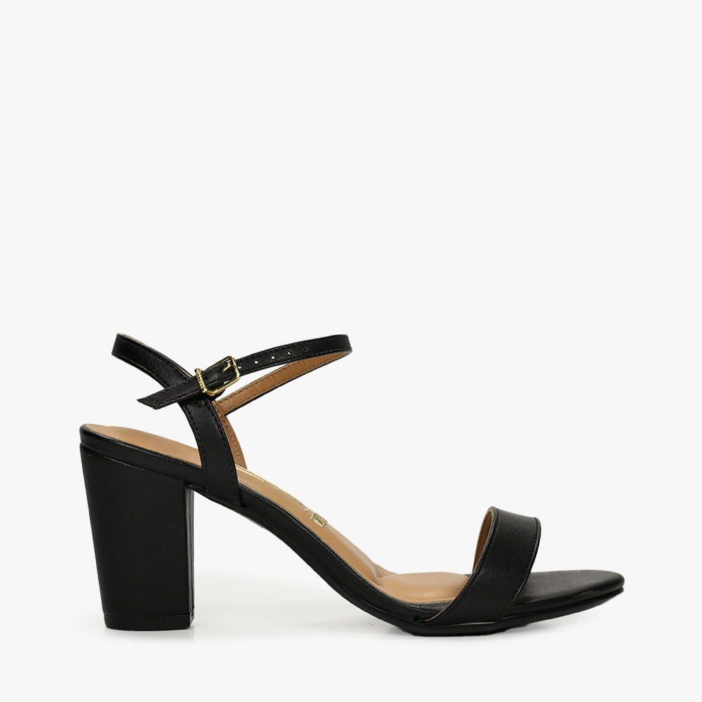 SANDALIA SALTO MEDIO 6262474 PRETO 34
