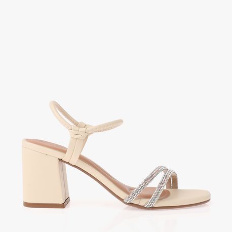 SANDALIA SALTO BLOCO SALTO 8436213 AURORA BOREAL/CREME 35