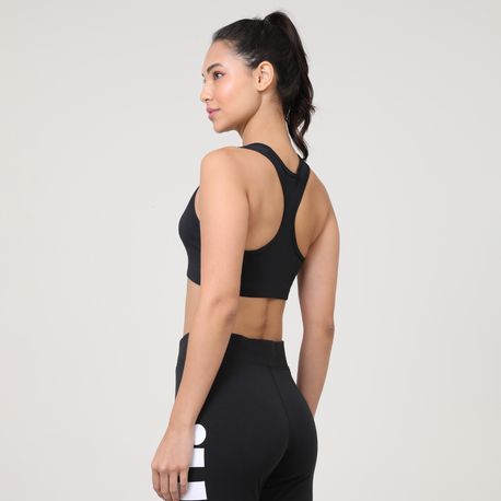 TOP SWOOSH BRA NON PAD BV3630-010 010-BLACK/WHITE G