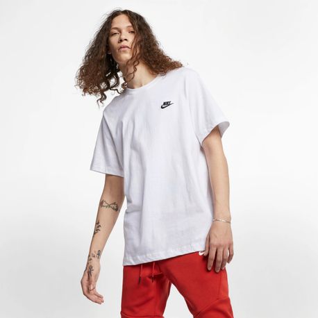 CAMISETA MANGA CURTA M NSW CLUB TEE AR4997-101 101-WHITE(BLK) P