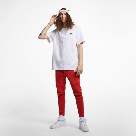 CAMISETA MANGA CURTA M NSW CLUB TEE AR4997-101 101-WHITE(BLK) P