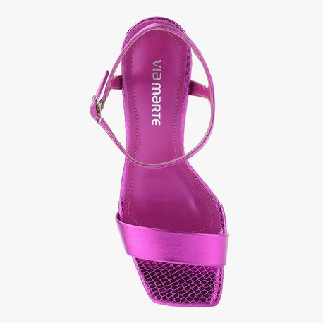 SANDALIA SALTO 2217101 FUCSIA/FUCSIA 39