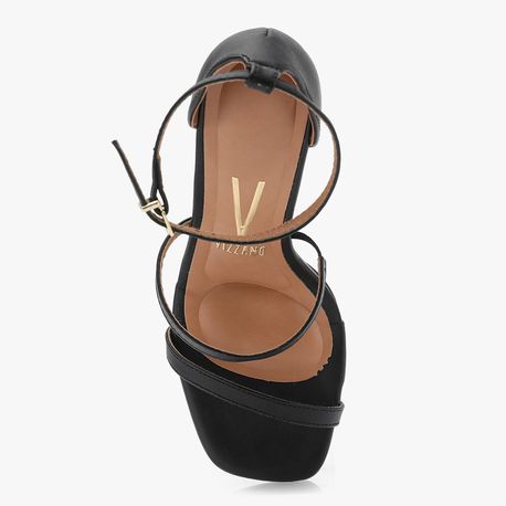 SANDALIA SALTO VIZZANO 6481102 PRETO 37