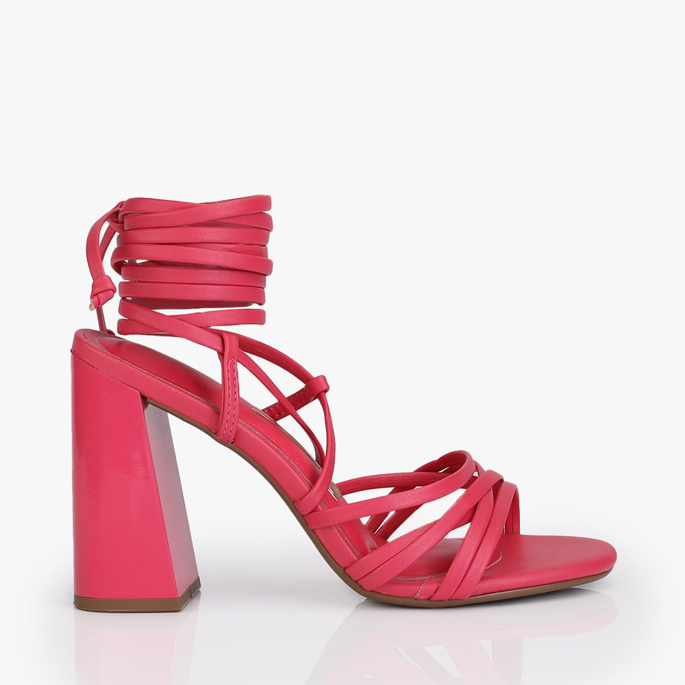 SANDALIA SALTO AMARRAR 6480201 PINK GLOSS 39
