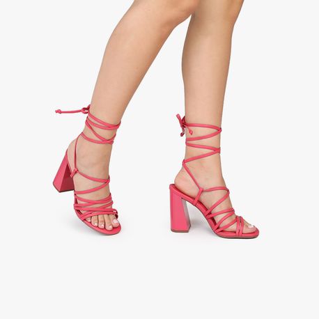 SANDALIA SALTO AMARRAR 6480201 PINK GLOSS 39