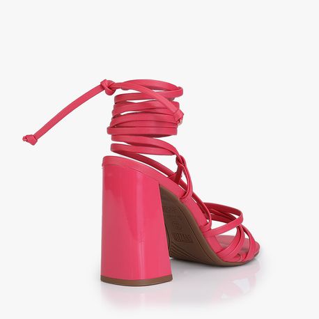 SANDALIA SALTO AMARRAR 6480201 PINK GLOSS 39