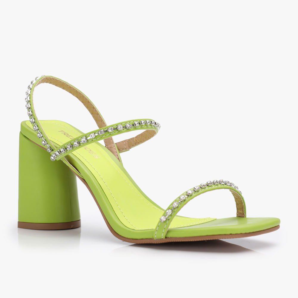 SANDALIA SALTO STRASS 0997200 LIMONE 39