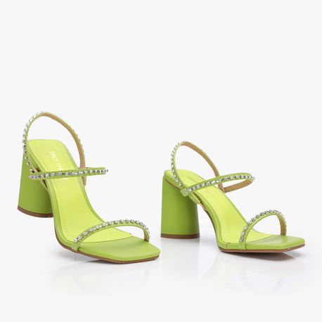 SANDALIA SALTO STRASS 0997200 LIMONE 39