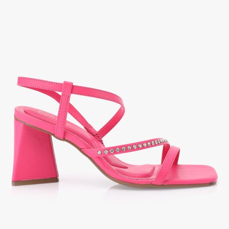 SANDALIA SALTO CALCE FACIL STRASS 6054401 FUCSIA 38