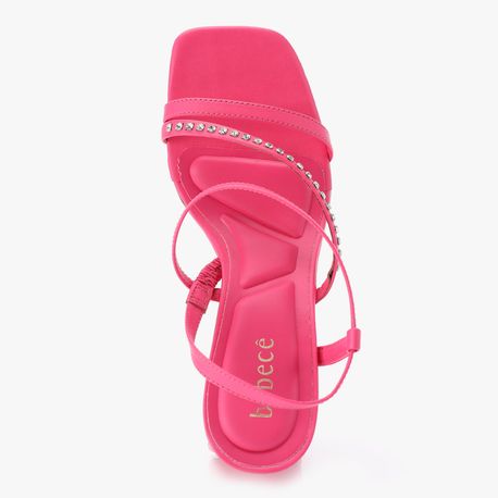 SANDALIA SALTO CALCE FACIL STRASS 6054401 FUCSIA 38