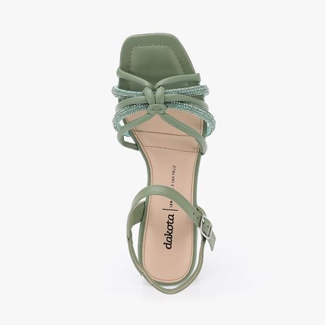 SANDALIA SALTO NO STRASS Y2002 10-CAULE 38