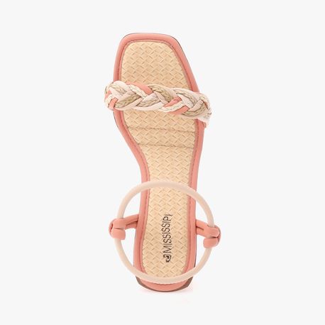 SANDALIA SALTO Q8292 RIVIS NUDE/AVEIA 36