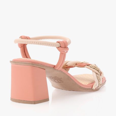 SANDALIA SALTO Q8292 RIVIS NUDE/AVEIA 36