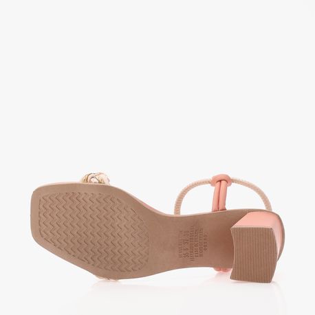 SANDALIA SALTO Q8292 RIVIS NUDE/AVEIA 36