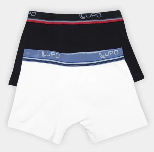 CUECA BOXER KIT C/ 2 523088 SORTIDOS P