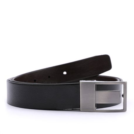 CINTO SOCIAL FIVELA CLASSICA 3001011 PRETO/CAFE UNICO
