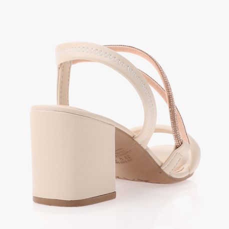 SANDALIA SALTO BRILHO Y6181 0005-TULE 38