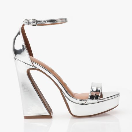 SANDALIA SALTO 6490102 PRATA 39