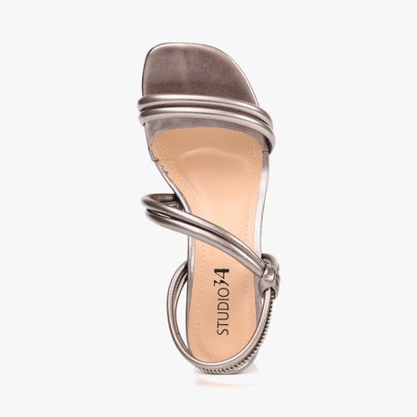 SANDALIA SALTO CALCE FACIL SD5885114 METAL ONIX 37
