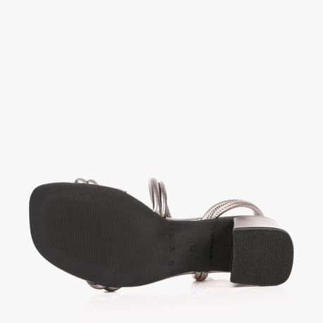SANDALIA SALTO CALCE FACIL SD5885114 METAL ONIX 37