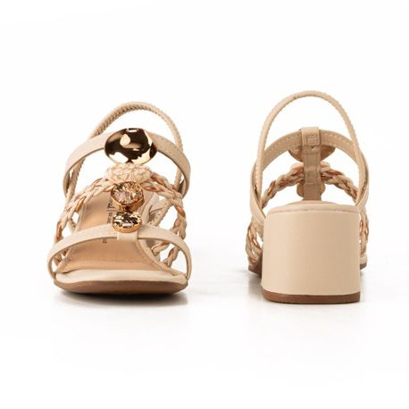 SANDALIA SALTO PEDRAS Y8211 TULE 34