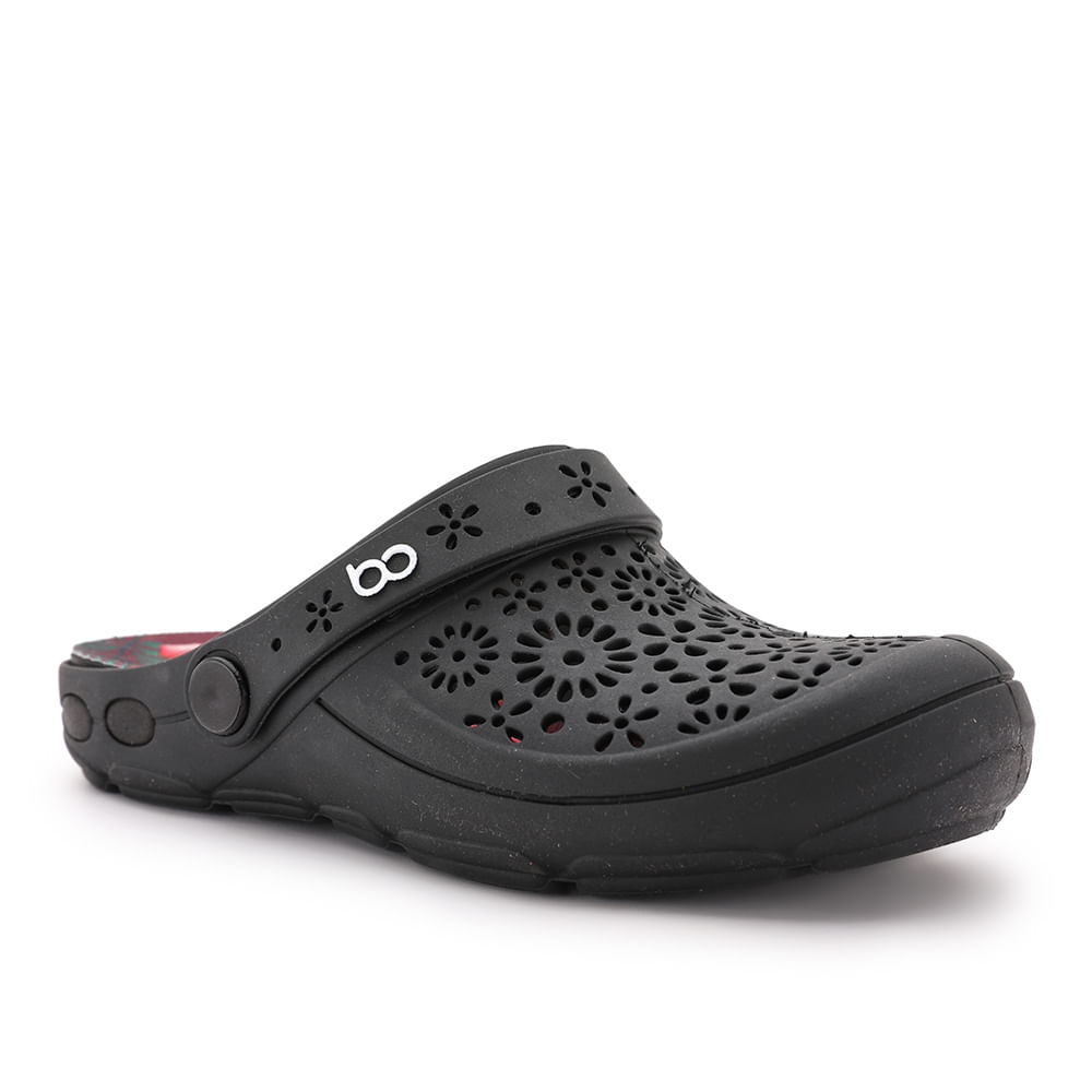 SANDALIA CLOG 1317 PRETO 38