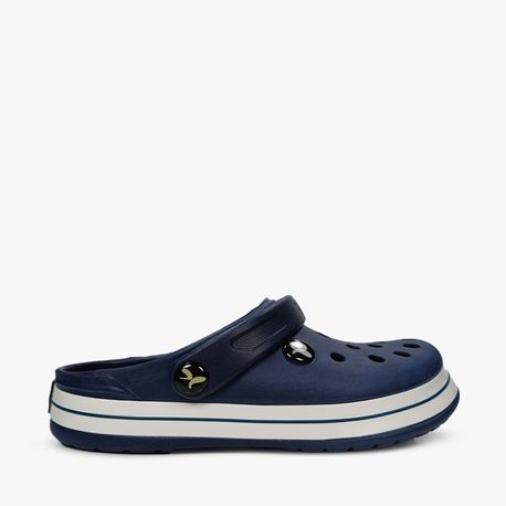 SANDALIA CLOG KS1109 AZUL MARINHO/VERMELHO 33/34