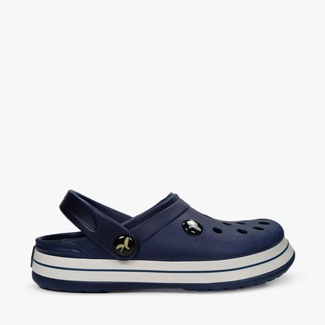 SANDALIA CLOG KS1109 AZUL MARINHO/VERMELHO 37/38