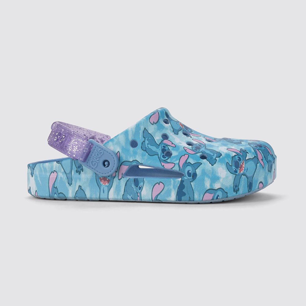 CLOG JUV MNA PERSONAGEM 23178 BG536-AZUL/LILAS 34