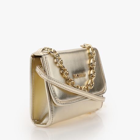 BOLSA METALIZADA O747 2822747A6 OURO LIGHT UNICO