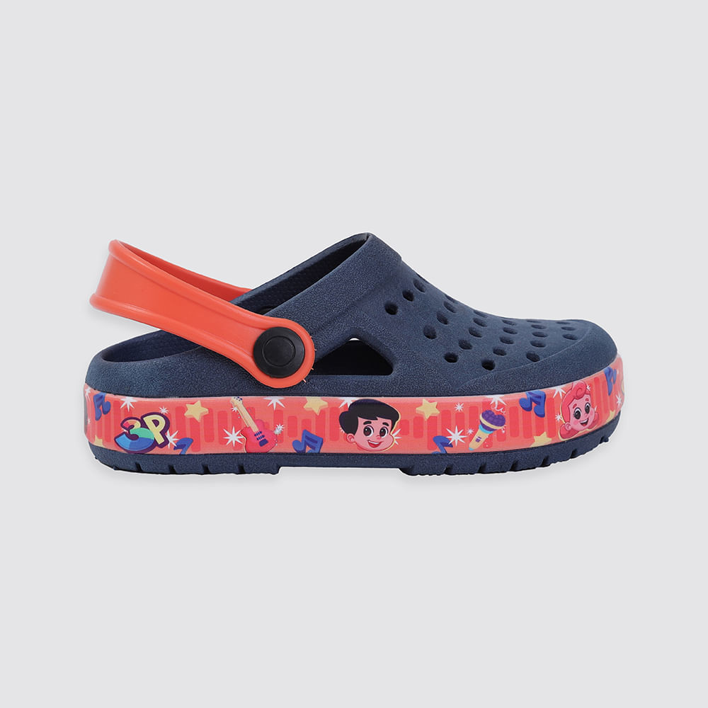 CLOG 3 PALAVRINHAS MNO DG401/3 PALAVRINHAS MARINHO/LARANJA 20/21