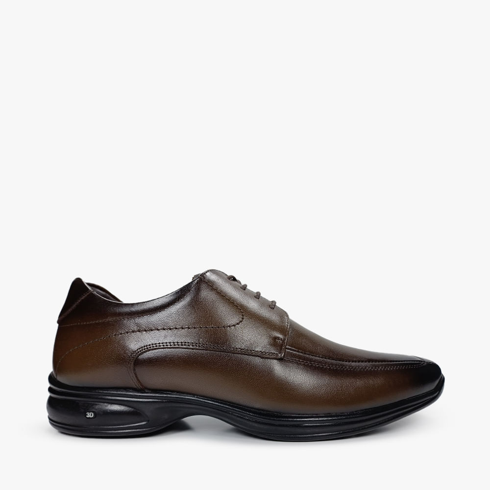 SAPATO SOCIAL 3D VISION CADARCO 71454 DARK BROWN 38