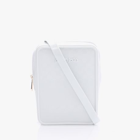 BOLSA TRANSVERSAL 10362 PJ10362 BRANCO UNICO