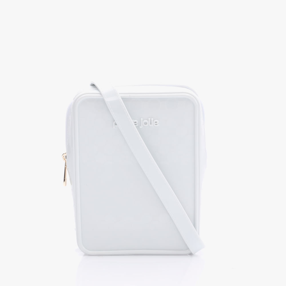 BOLSA TRANSVERSAL 10362 PJ10362 BRANCO UNICO