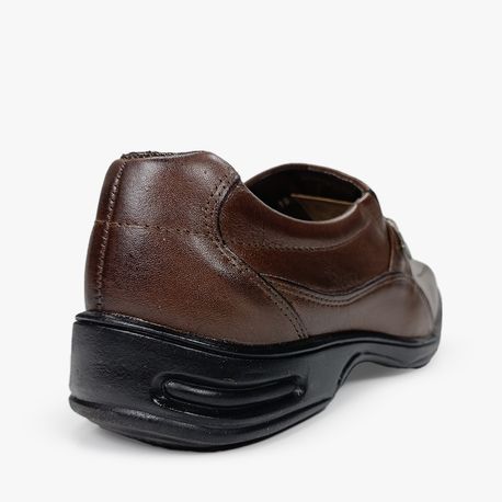 SAPATO SOCIAL SOFT 19112 DARK BROWN 38