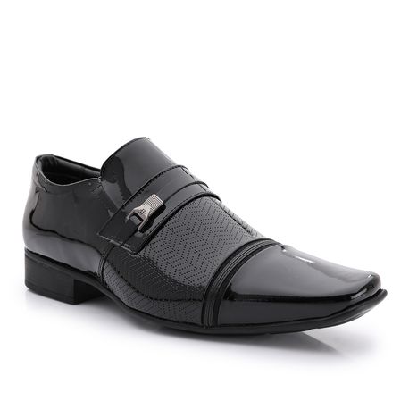 SAPATO SOCIAL SOCIAL VERNIZ AIR FERGUS 73273 PRETO 43