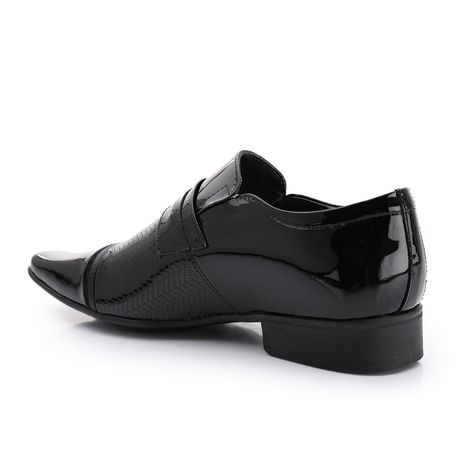 SAPATO SOCIAL SOCIAL VERNIZ AIR FERGUS 73273 PRETO 43
