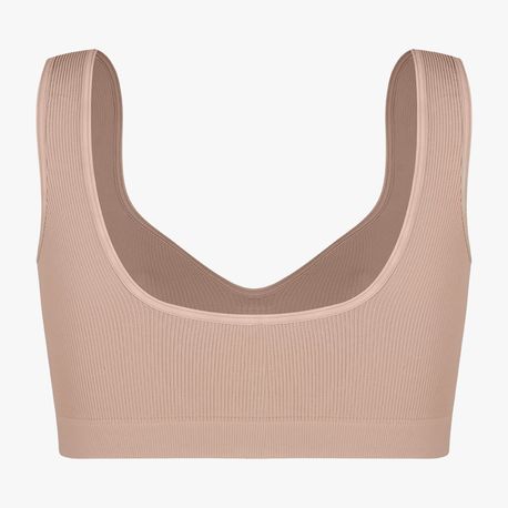 TOP TRIFIL AF ALCAS LARGAS DECOTE CORACAO C04096 MACADAMIA 42