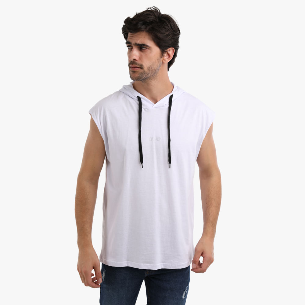 REGATA C/ CAPUZ E CORDAO 30941 BRANCO GG