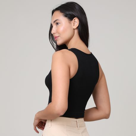 REGATA CROPPED JOVEM POLIAM 3546T PRETO P