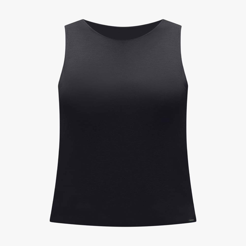 REGATA CROPPED VISCOLYCRA DUPLA 582 PRETO P