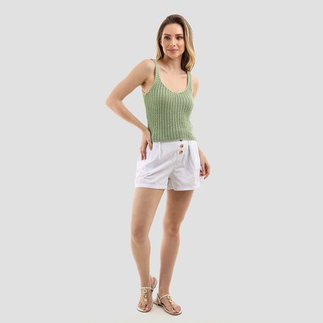 CROPPED PONTO LARGO 2037 VERDE M