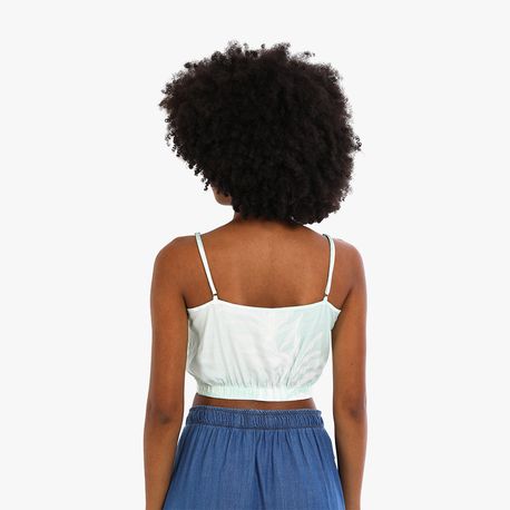 REGATA CROPPED TP BOTAO EST 43938 VERDE P