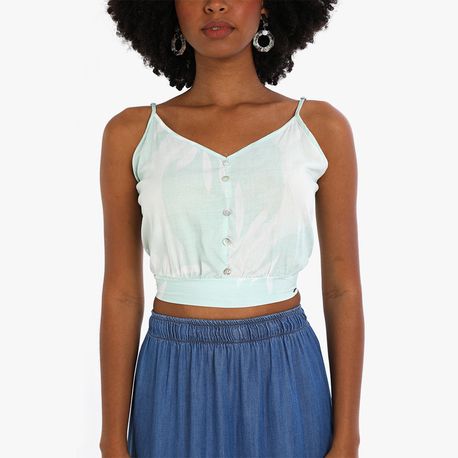 REGATA CROPPED TP BOTAO EST 43938 VERDE P