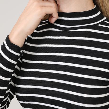 BLUSA ML ALTERNECK CANELADA LISTRADA 13 0 03 LISTRADA P